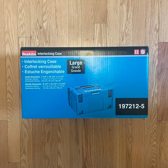 BRAND NEW - Makita large interlocking case image indicator(2)