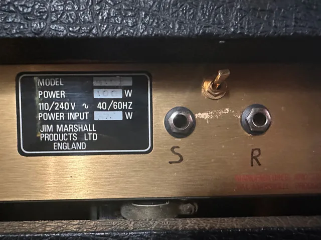 Marshall JCM800 2x12 Combo 100 Watt Lead Modified image indicator(4)