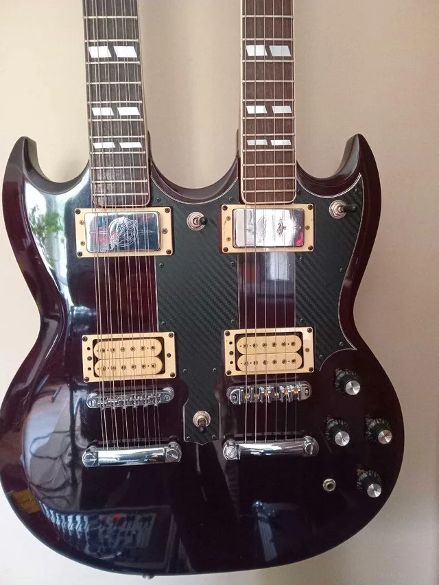 Lawsuit-Era Ibanez 12/6 Doubleneck SG Updated & Restored image indicator(2)