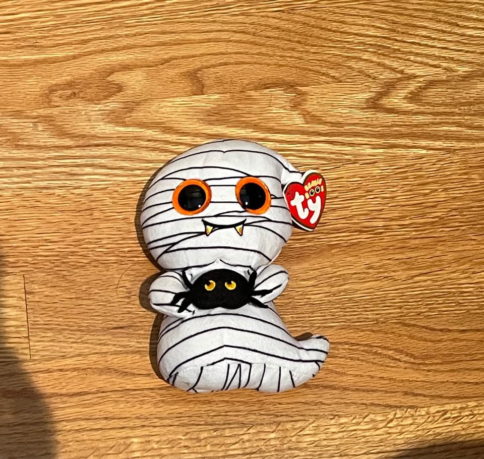 Ty beanie boo Ooooky. Fun Halloween beanie boo. Tags attached - photo 4