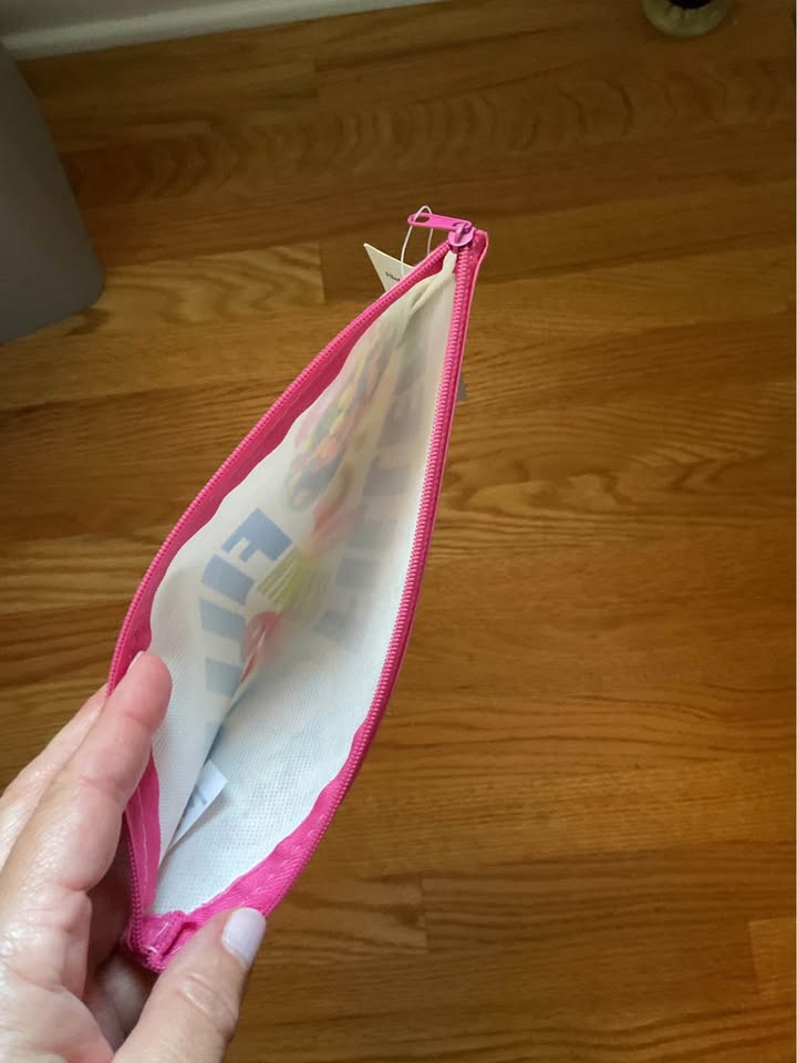 NWT filled with love cosmetic bag, cute gumball machine - photo 3