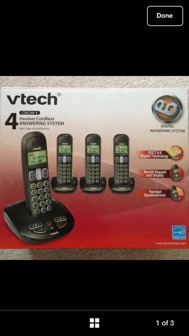 Vtech home cordless phone thumbnail