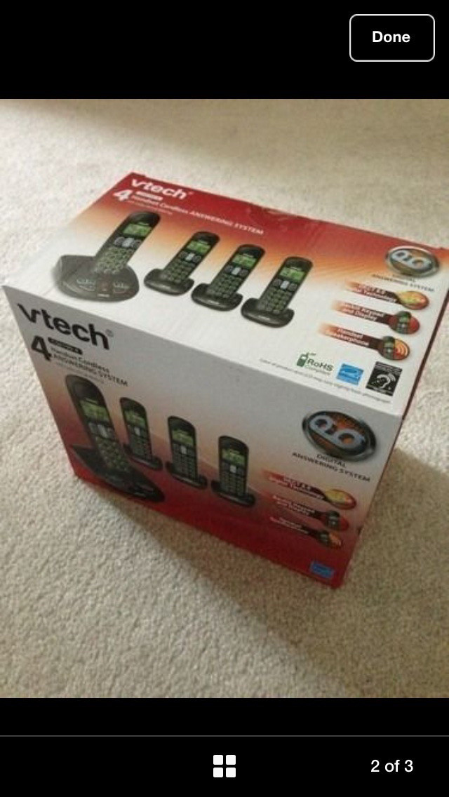 Vtech home cordless phone - photo 2
