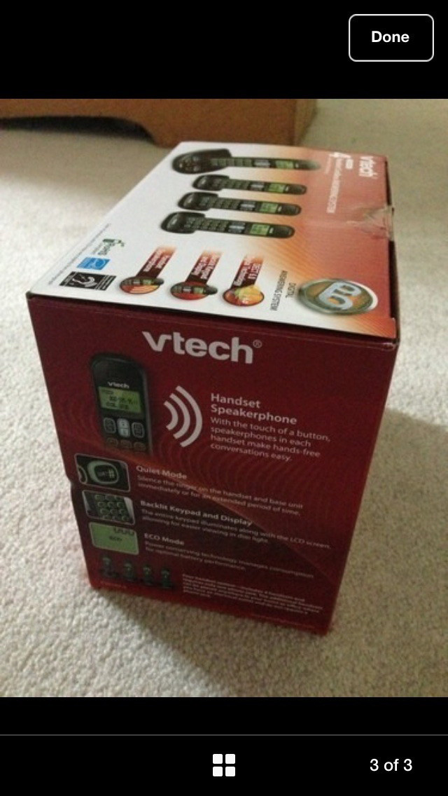 Vtech home cordless phone - photo 3