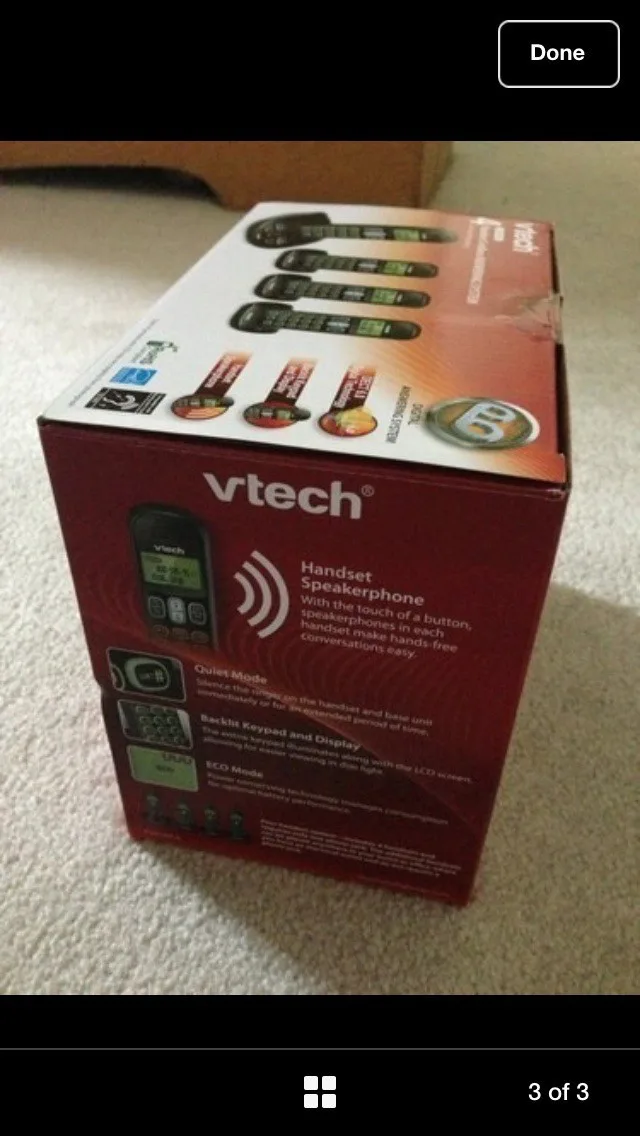 Vtech home cordless phone image indicator(3)