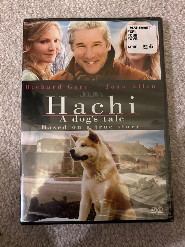 Hachi a dog’s tale (true story) DVD Richard Gere thumbnail