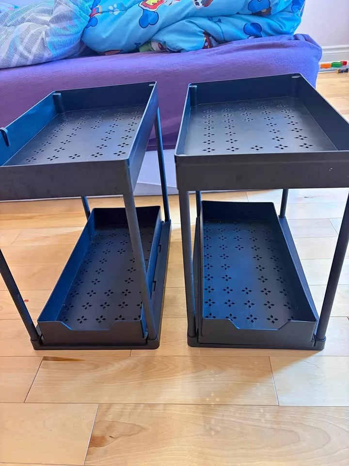 2 Shelf organizers/ Under the sink organizers 🧡 thumbnail