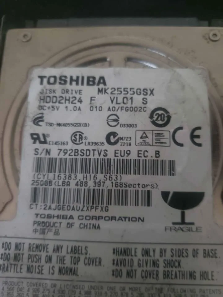 TOSHIBA SEAGATE HATACHI 500 GB-350 GB HARD DRIVES image indicator(3)