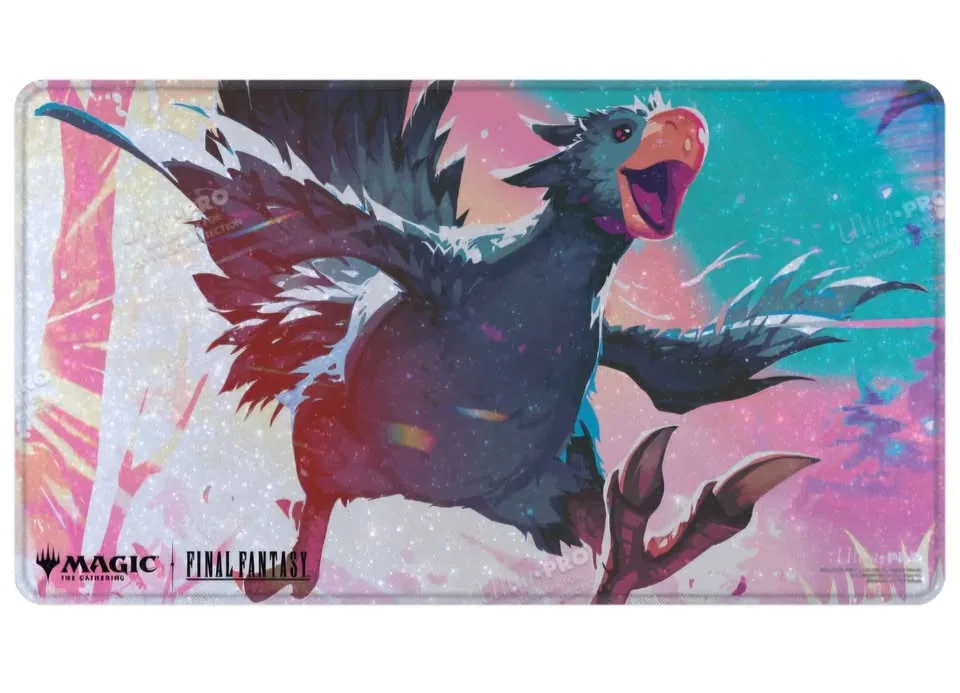 New Final Fantasy MTG Black Chocobo Playmat image indicator(5)
