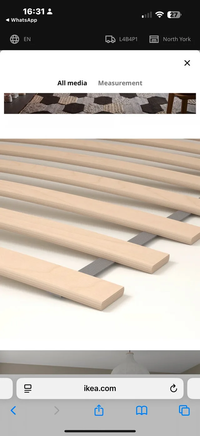 IKEA MALM Bed Frame, High, White – Queen | image indicator(2)