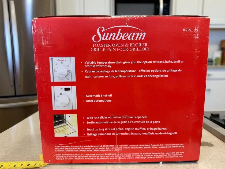 Sunbeam Toaster Oven Grill Kitchen Appliance image indicator(4)