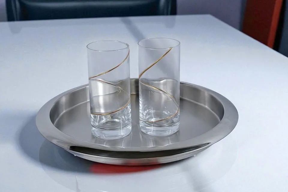 Juice Water glasses Gift baskets wedding gift Diwali Present