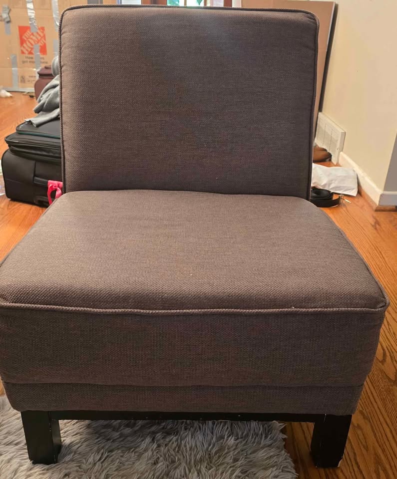 Grey Sofa Chair 2pc set - photo 2