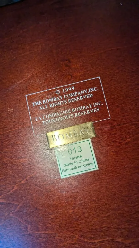 Vintage Bombay Company Jewelry Box image indicator(5)