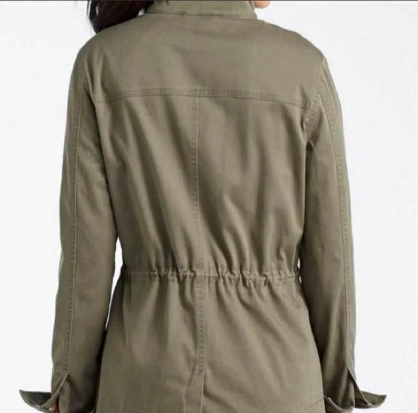 Khaki green Utility Jacket image indicator(4)