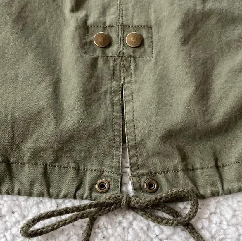 Khaki green Utility Jacket image indicator(6)