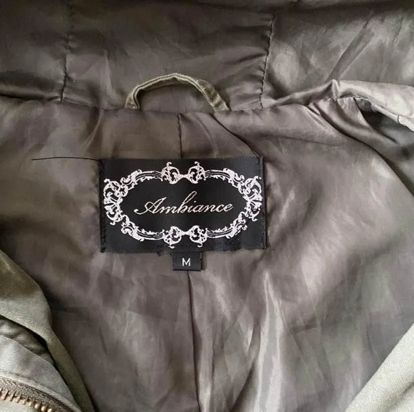 Khaki green Utility Jacket image indicator(7)