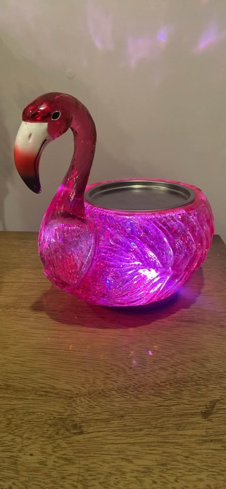Pink Flamingo Candle Holder - photo 2