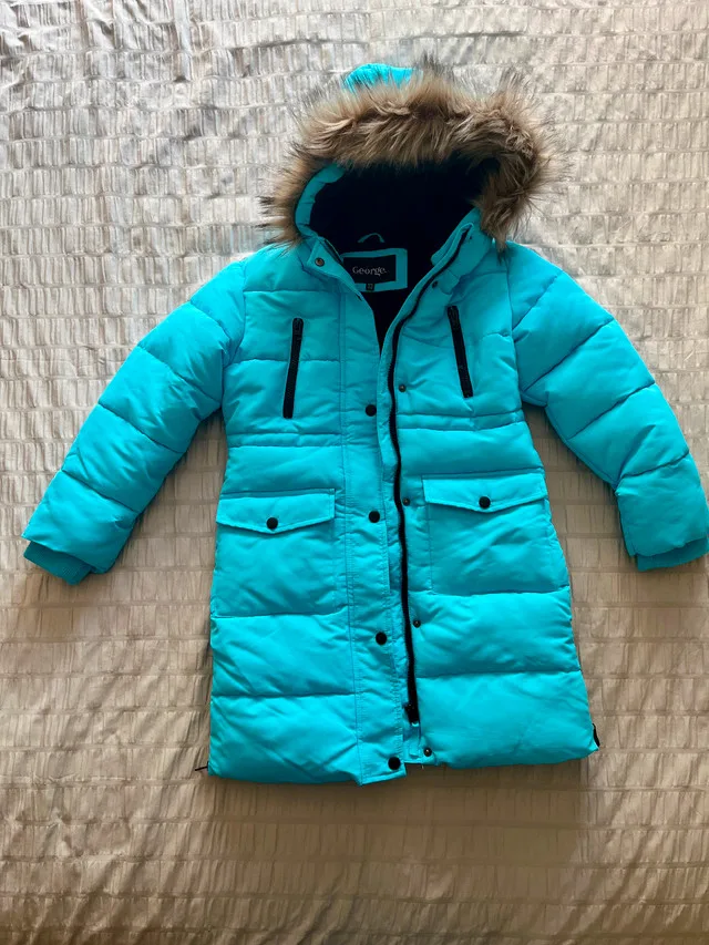 Girls Winter Coat size 7/8 thumbnail