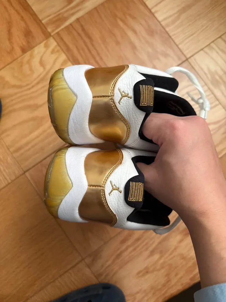 Air Jordan 11 Gold Low Size 10.5 image indicator(2)