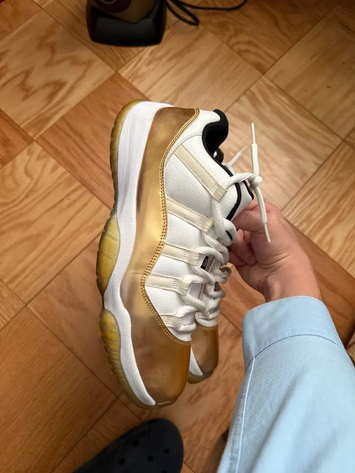 Air Jordan 11 Gold Low Size 10.5 image indicator(3)