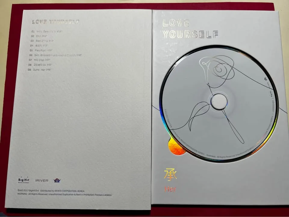 BTS ALBUMS (HER & MAP OF THE SOUL: PERSONA) image indicator(4)