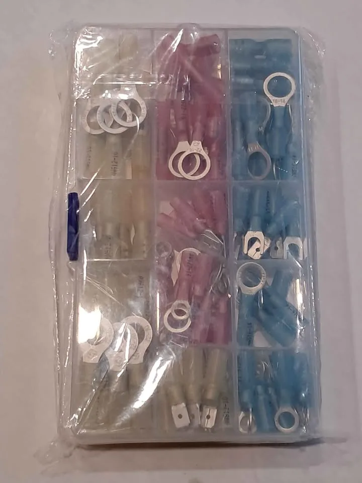 Wirefy 120pcs heat shrink connectors kit image indicator(2)