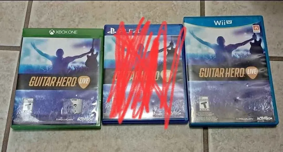 Guitar hero live $15 each thumbnail