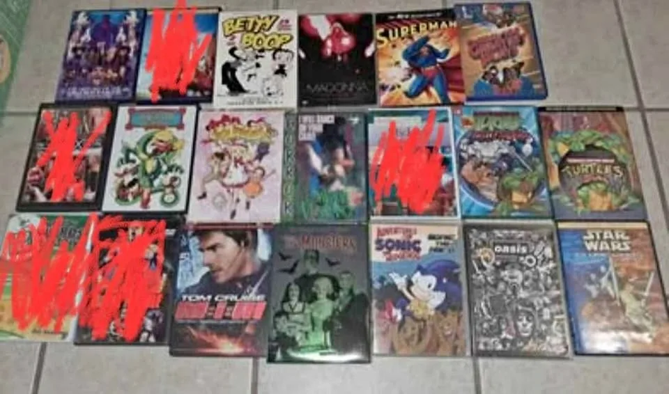 Assorted dvds $4 each thumbnail