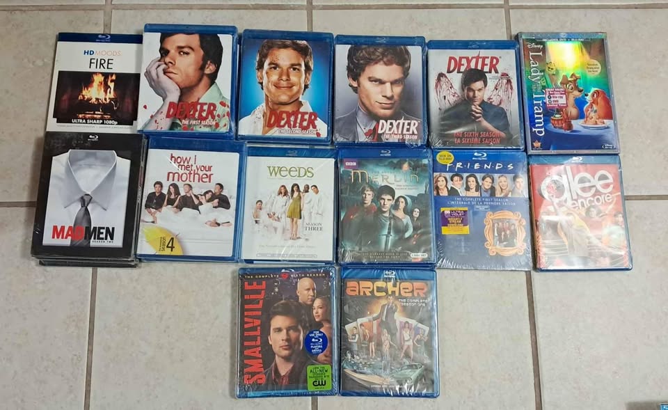 Various blu ray movies/tv series $5 each
