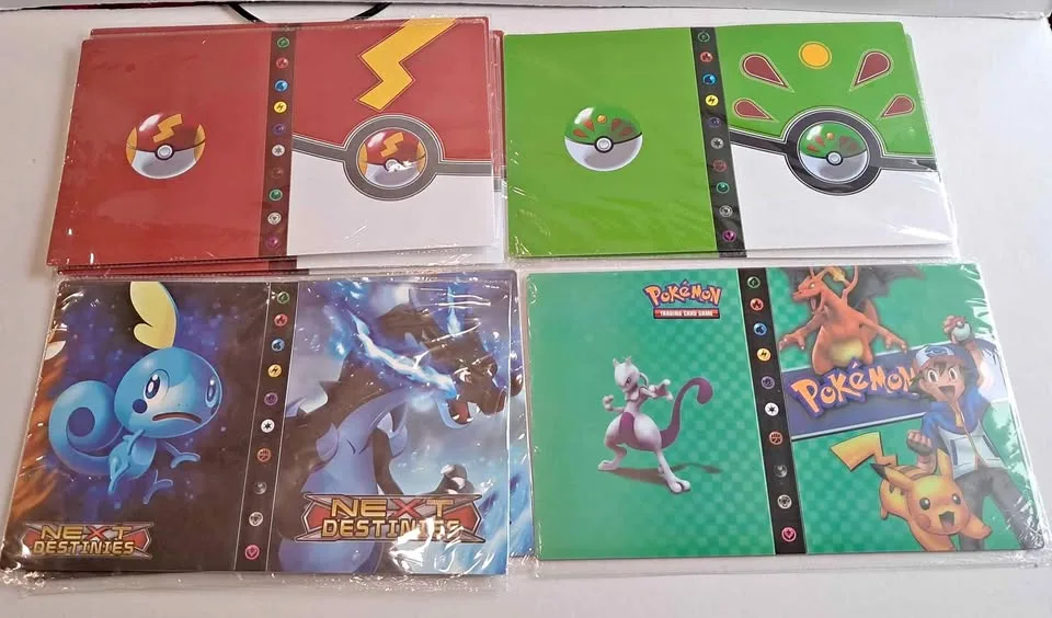 Pokemon card holder with built-in sleeves $8 each thumbnail