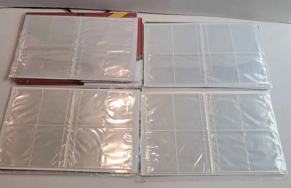 Pokemon card holder with built-in sleeves $8 each image indicator(2)