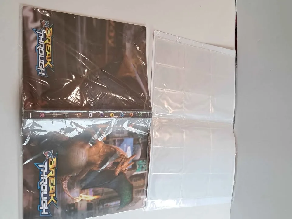 Pokemon card holder with built-in sleeves $8 each image indicator(6)