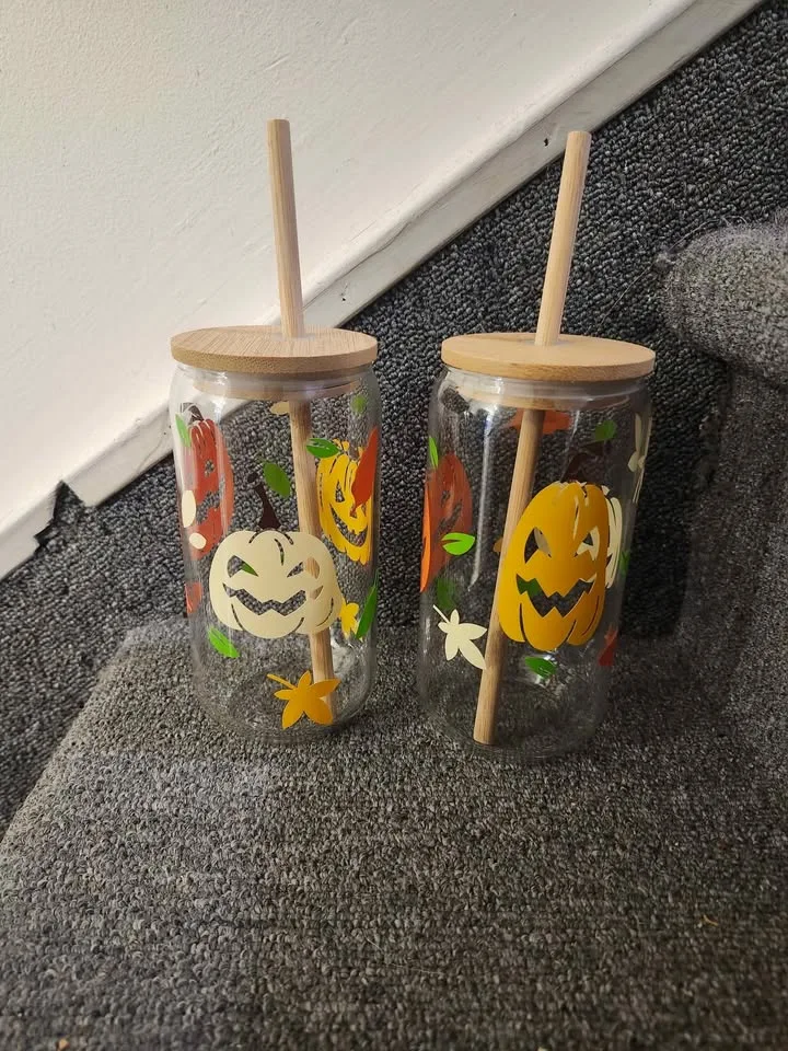 Fall inspired drinking glasses image indicator(2)