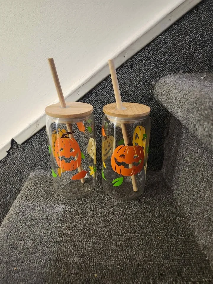Fall inspired drinking glasses image indicator(3)
