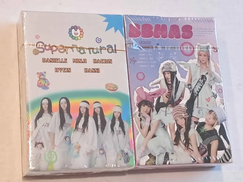 Kpop new jeans Lomo cards 55 each pack $10 each image indicator(2)