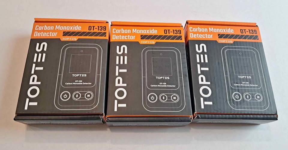 Toptes carbon Monoxide detector ot-139 $15 each
