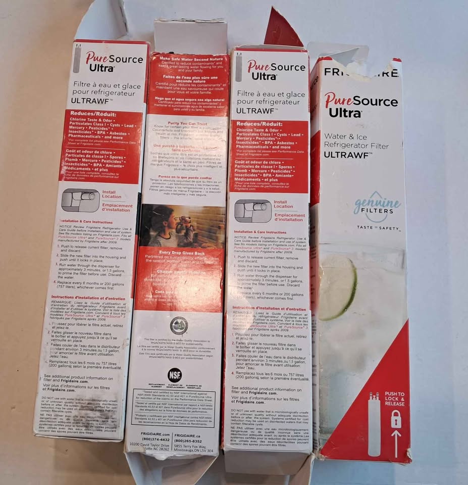 Frigidaire water filter $45 each - photo 2