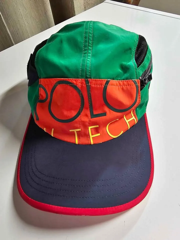 RARE Ralph Lauren Polo Hi Tech Hat Size S/M thumbnail