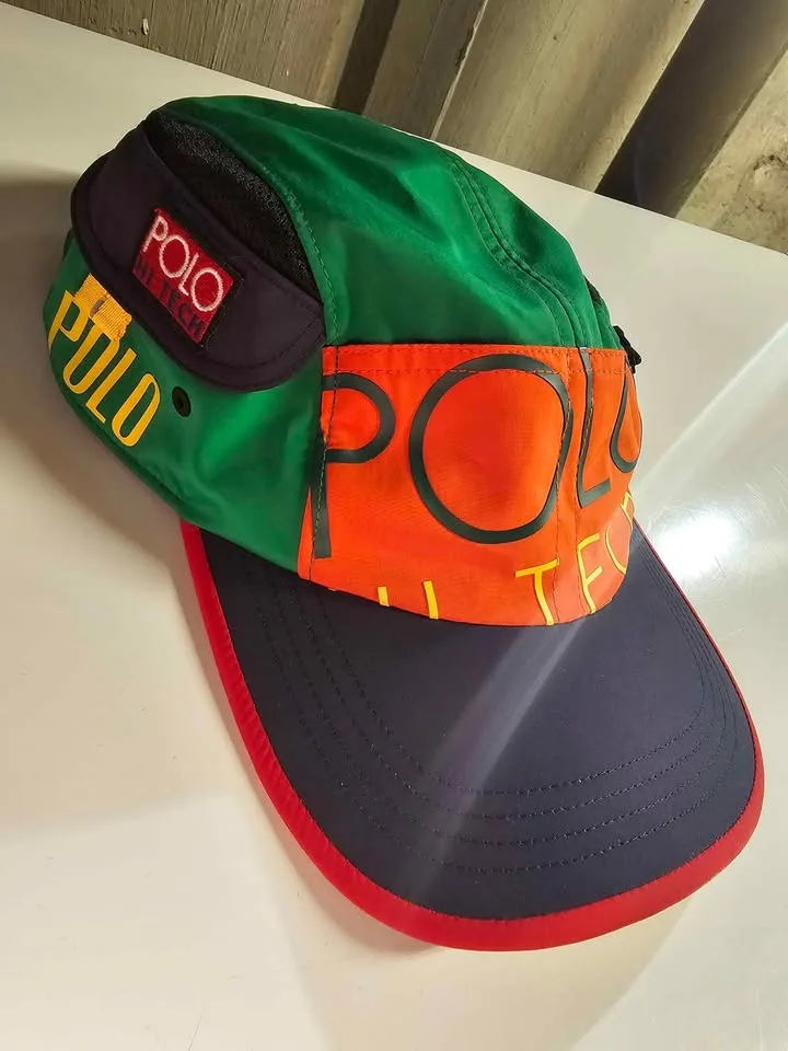 RARE Ralph Lauren Polo Hi Tech Hat Size S/M image indicator(3)
