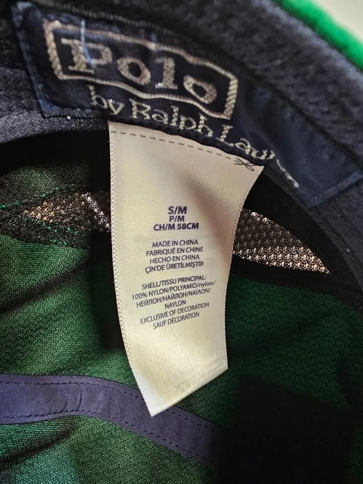 RARE Ralph Lauren Polo Hi Tech Hat Size S/M image indicator(5)