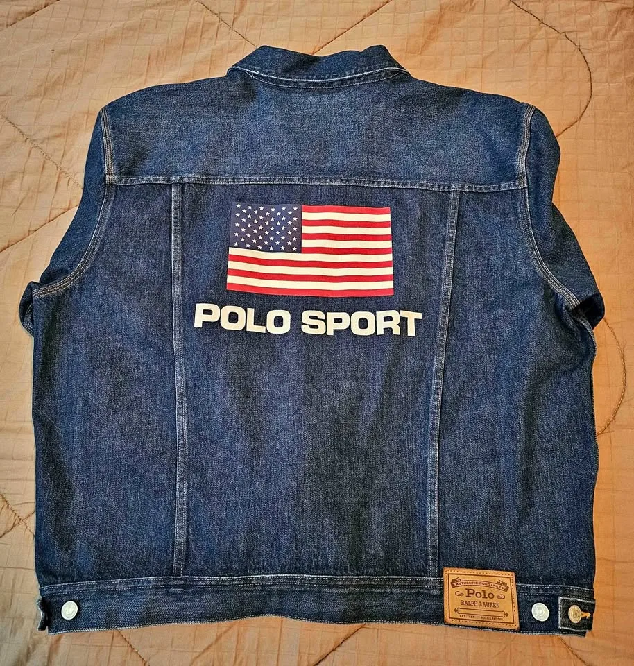 Ralph Lauren Polo Sport Denim Jacket XL (Limited Edition) thumbnail