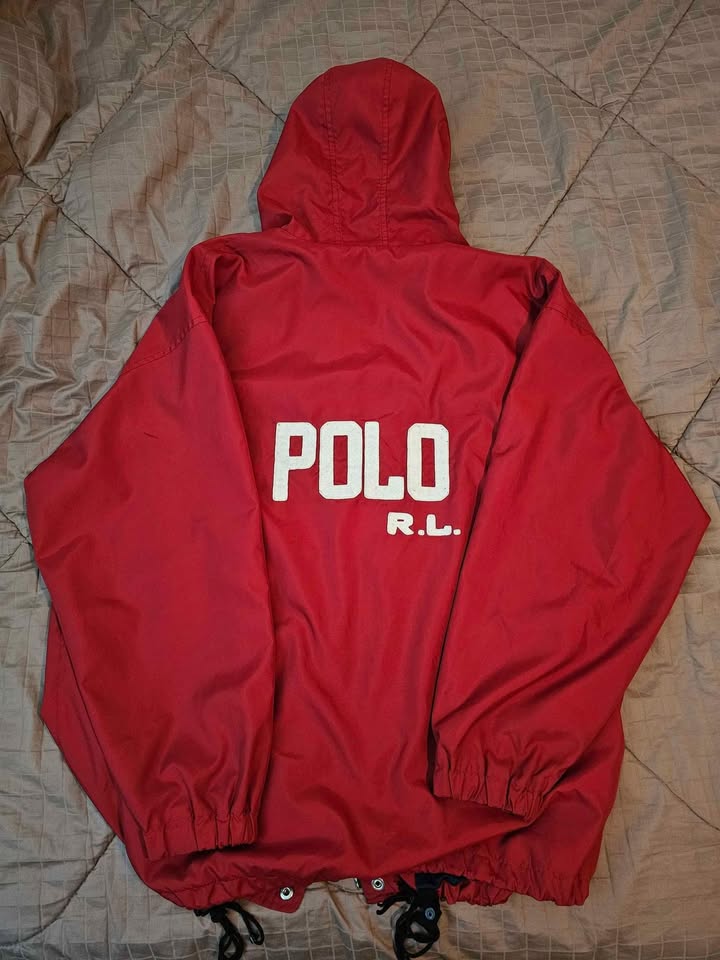 Mens Vintage Ralph Lauren Polo Sport Jacket Size L (Fits XL-XXL) - photo 2