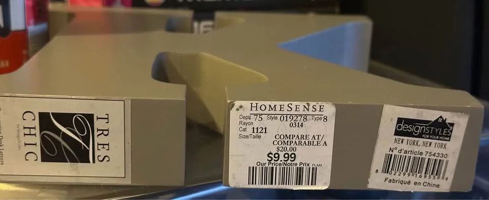 Large wooden letter K image indicator(2)