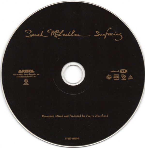 Surfacing Sarah Mclachlan (Artist) Format: Audio CD - photo 4