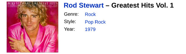 Greatest Hits Rod Stewart Audio CD - photo 4