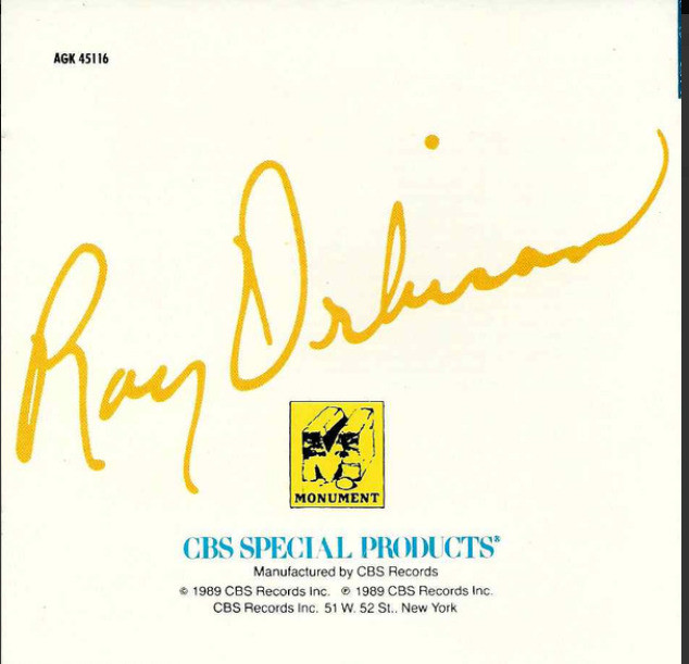 Roy Orbison - Greatest Hits Vols. 1 & 2 CD - photo 4
