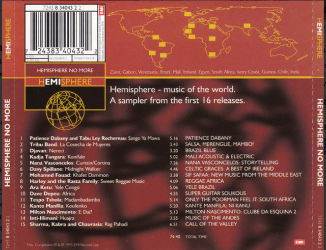 Hemisphere No More CD - photo 2