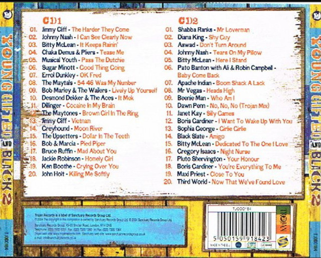 Young, Gifted and Black 2: 40 Classic Reggae Hits! CD - photo 4