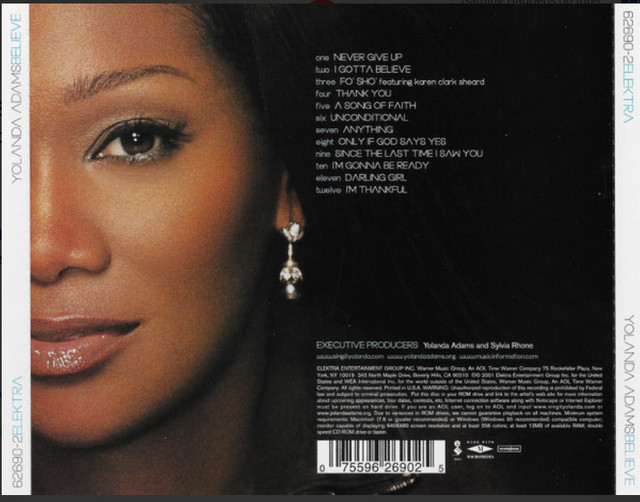 Believe : ADAMS,YOLANDA (Artist) Format: Audio CD - photo 2